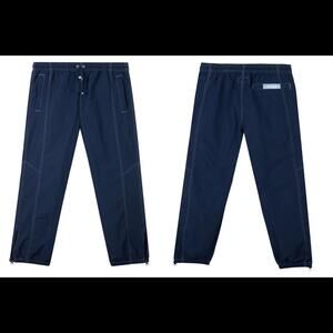 Golf Wang Mens Blue Jogger Track Pants Windbreaker Logo Tyler the Creator Medium